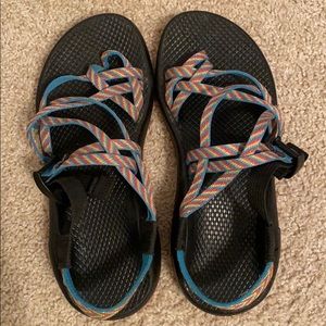 Rainbow chacos